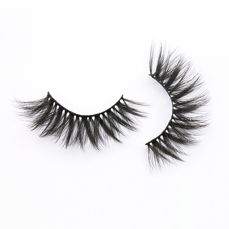 Faux Mink Lashes Thick Crossed  Fluffy Volume Big Eyelashes