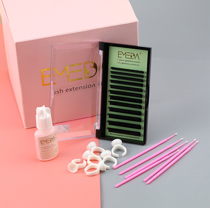 Private Label Best Easy Fan Volume Lashes Extensions Wholesale-YZZ