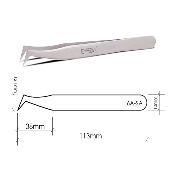 Wholesale Eyelashes Tweezers Eyelash Extensions Tools Applicator 