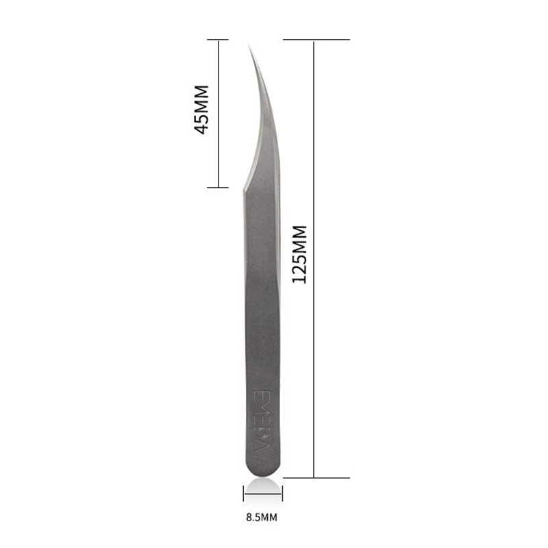 Factory price eyelashes tweezers premium stainless steel YL