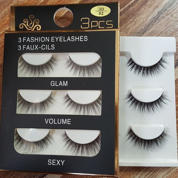 3D silk fur eyelash handmade eyelash L123