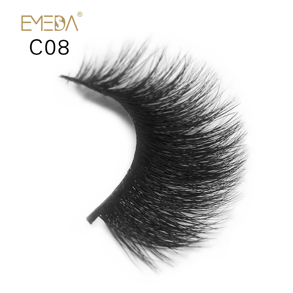 100% handmade 3d mink fur eyelashes YP62