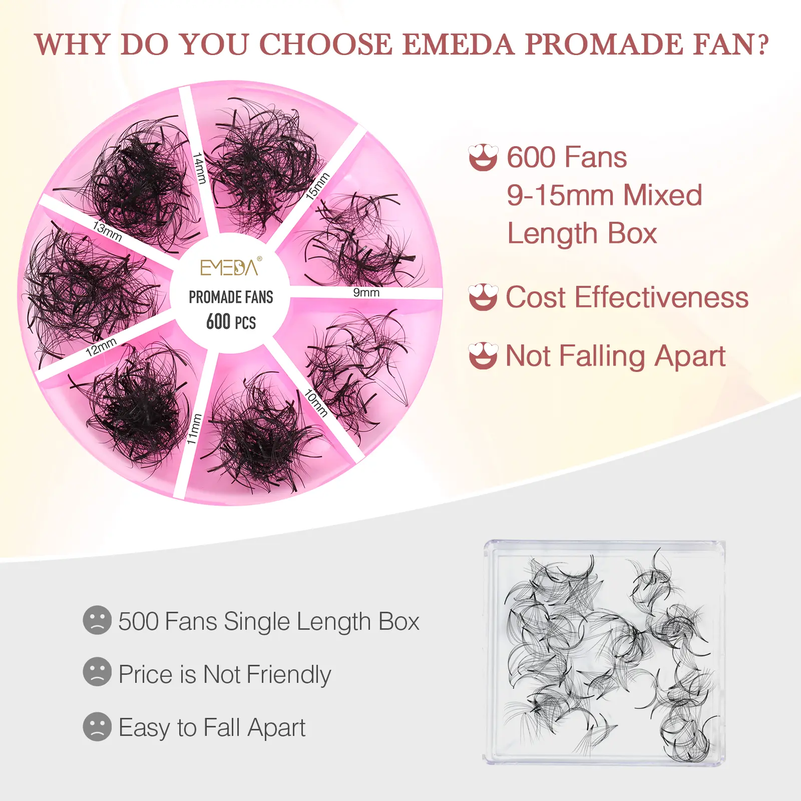 Loose fans High quality Easy to use More cost effective Private label