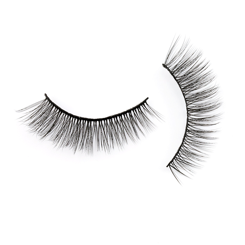 Faux mink 3d lashes reusable natural false lashes 100% handmade 2020 EL