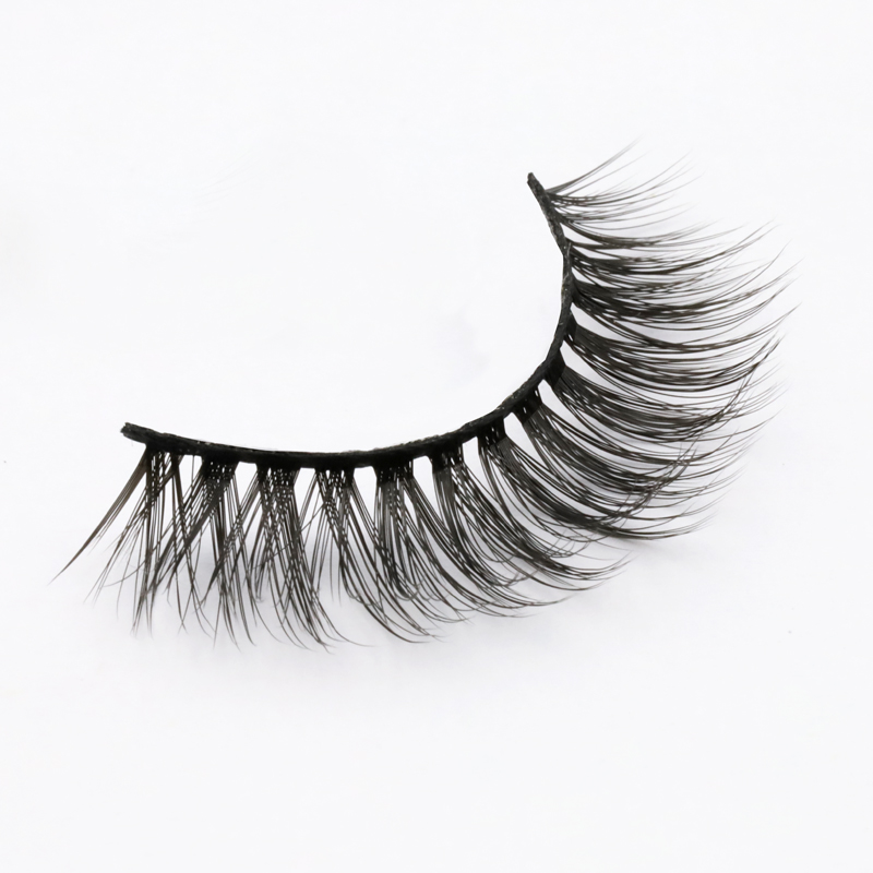 Inquiry for wholesale vegan lashes of faux mink 3D silk eyelashes no harm to eyes super soft comfortable hair in private label lash box 2020 XJ40