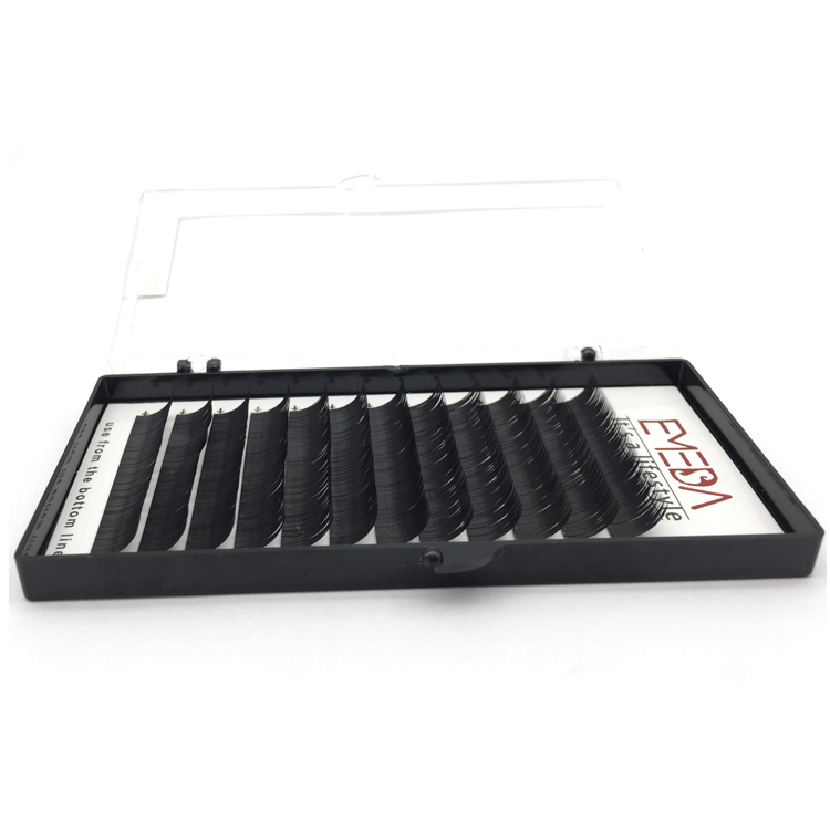 EMEDA Individual Eyelashes Extension Soft Dark 8-15mm Mixed Tray Individual Volume Eyelash Extensions  JN05