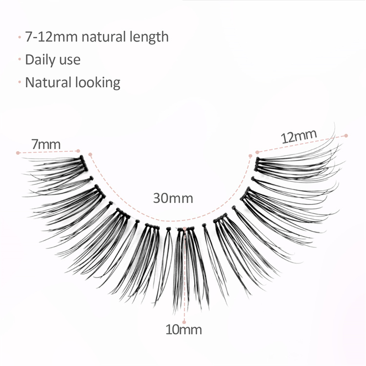 Lashes packaging premade fans Hand tied eyelash extensions Individual eyelash extension