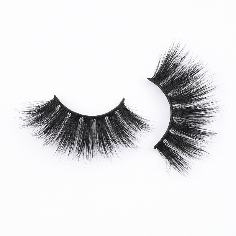 25mm 3D Mink Lashes Dramatic Volumn Thick Strip False Eyelashes 2020 EL