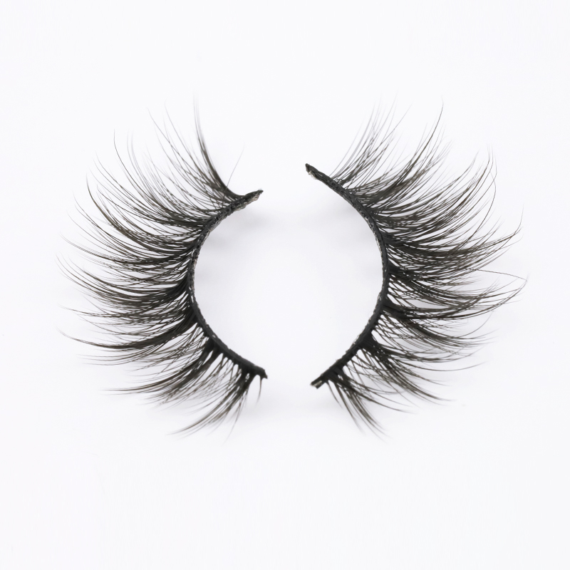 Wholesale Chic Faux Mink Lashes Volume Long Natural False Eyelashes Manufacture 2020 EL