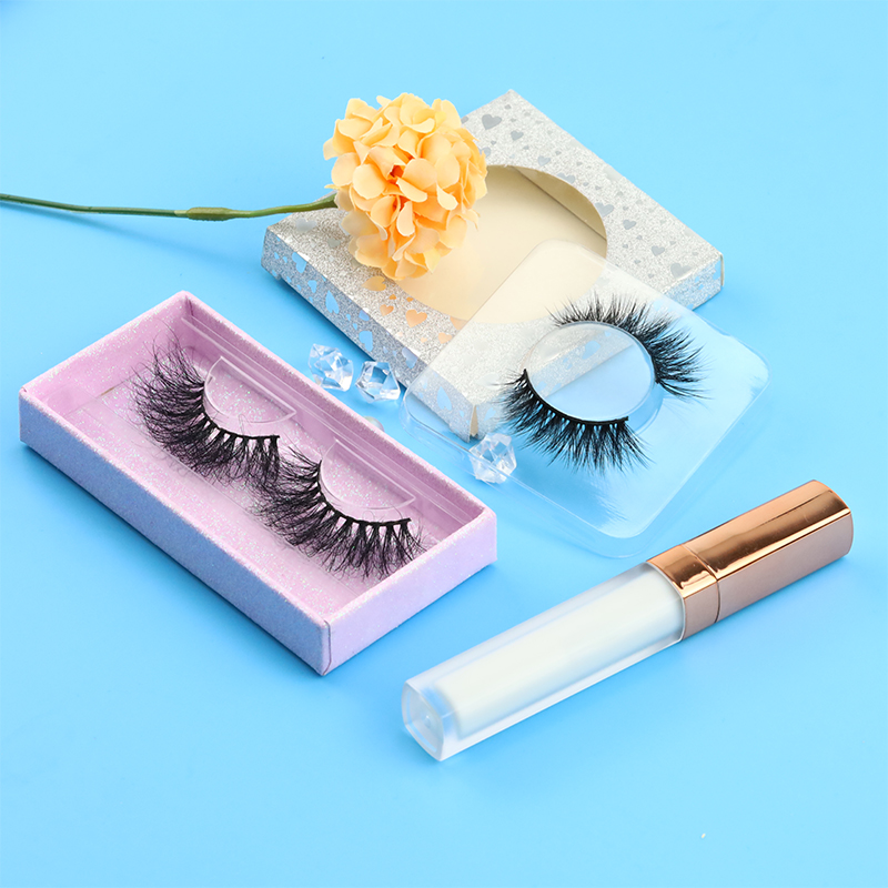 Wholesale Private label mink lashes and packaging XJ47