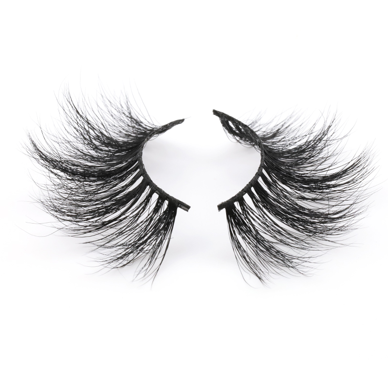 Best selling 25mm 3D mink eyelashes with private label 2020 YL