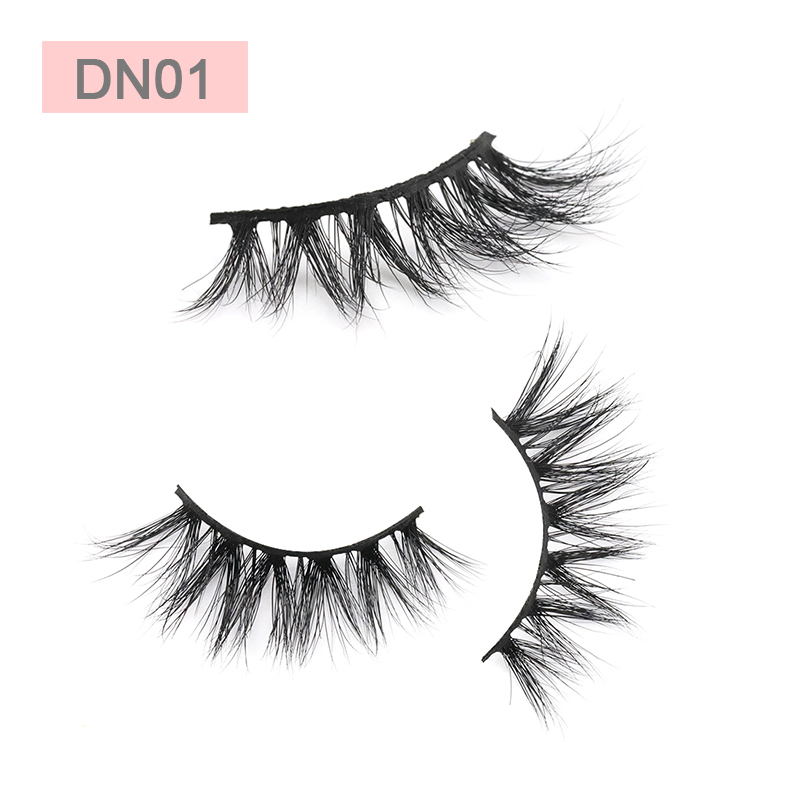 Best Selling Real Mink Strip Lashes with Private Box 100% Mink Fur Eyelashes in the US 