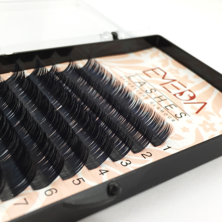 Best Suppliers Supply Korea PBT Fiber Eyelash Extensions with Private Label in the UK USA  YY67