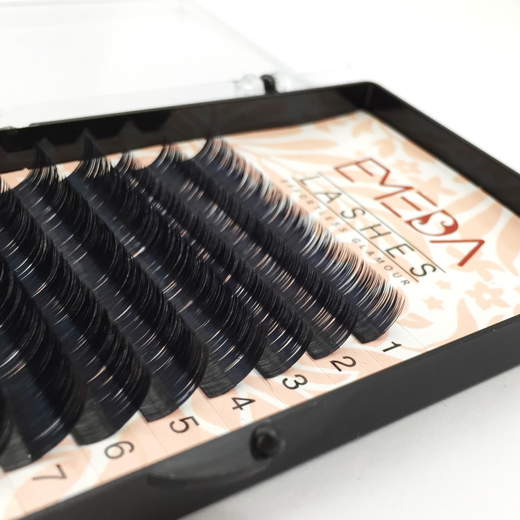 Best Wholesaler of 0.03 0.05 0.07MM Thickness Automatic Blooming Eyelash Extensions Free Samples Acceptable YY51
