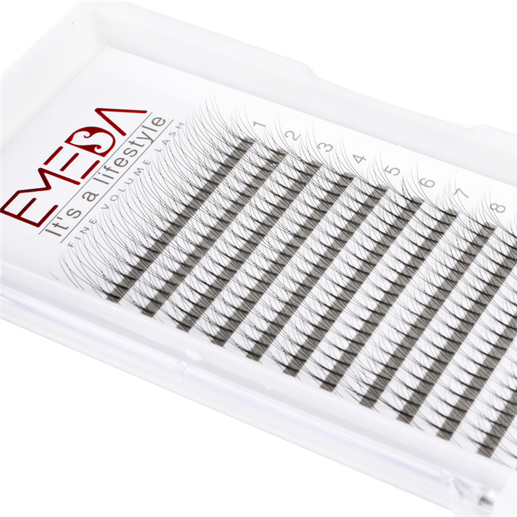 3D Premade Volume Lashes Cluster eyelash extension Private Label 