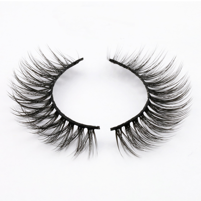 Inquiry for wholesale vegan lashes of faux mink 3D silk eyelashes no harm to eyes super soft comfortable hair in private label lash box 2022 XJ40
