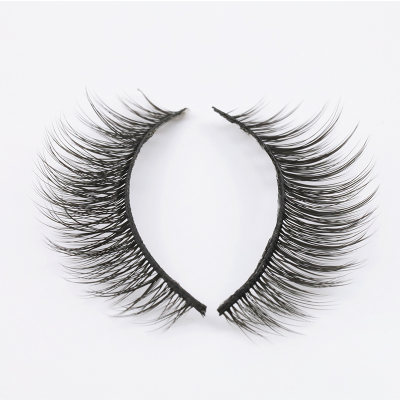 Wholesale Chic Faux Mink Lashes Volume Long Natural False Eyelashes Manufacture 2020 EL