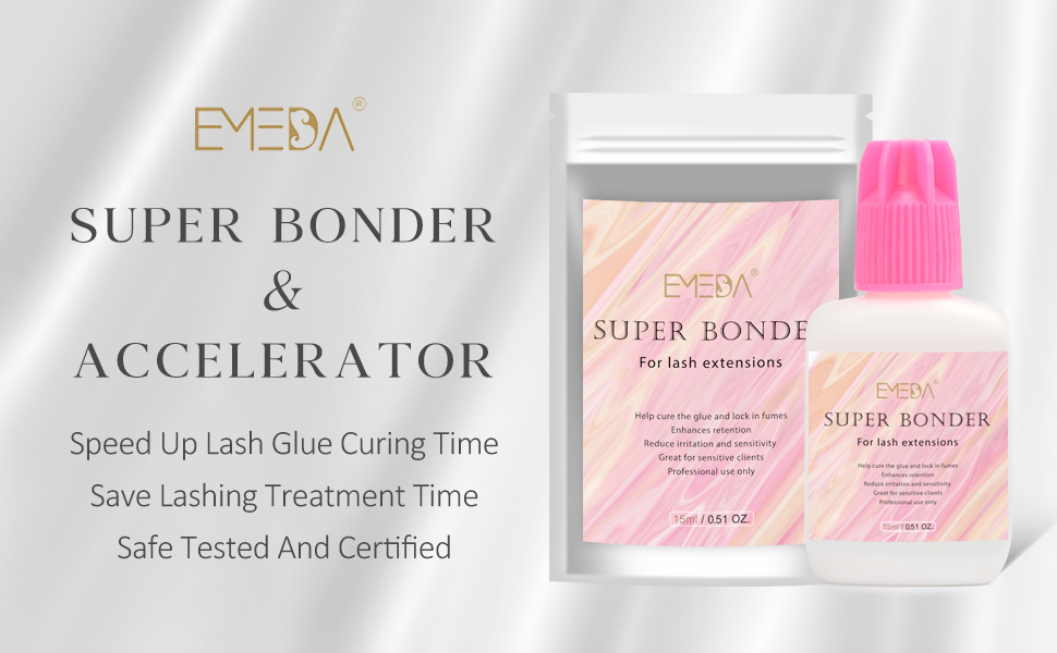 EMEDA 15ml Super Bonder Glue for Professional Eyelash Extension Wholesale YZZ