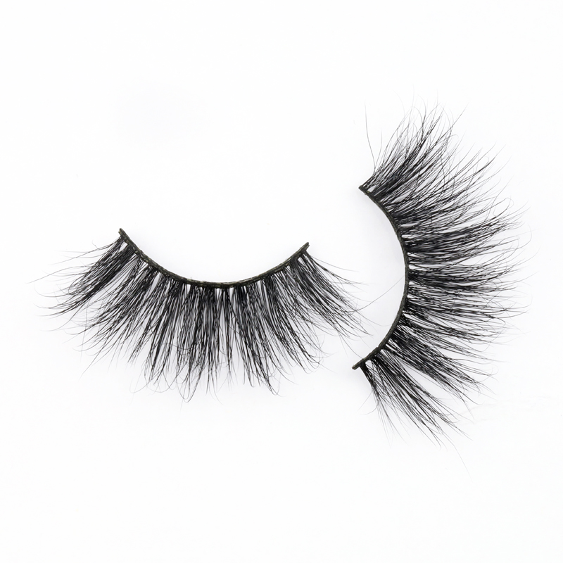 25mm 3D Mink Lashes Dramatic Volumn Thick Strip False Eyelashes 2020 EL